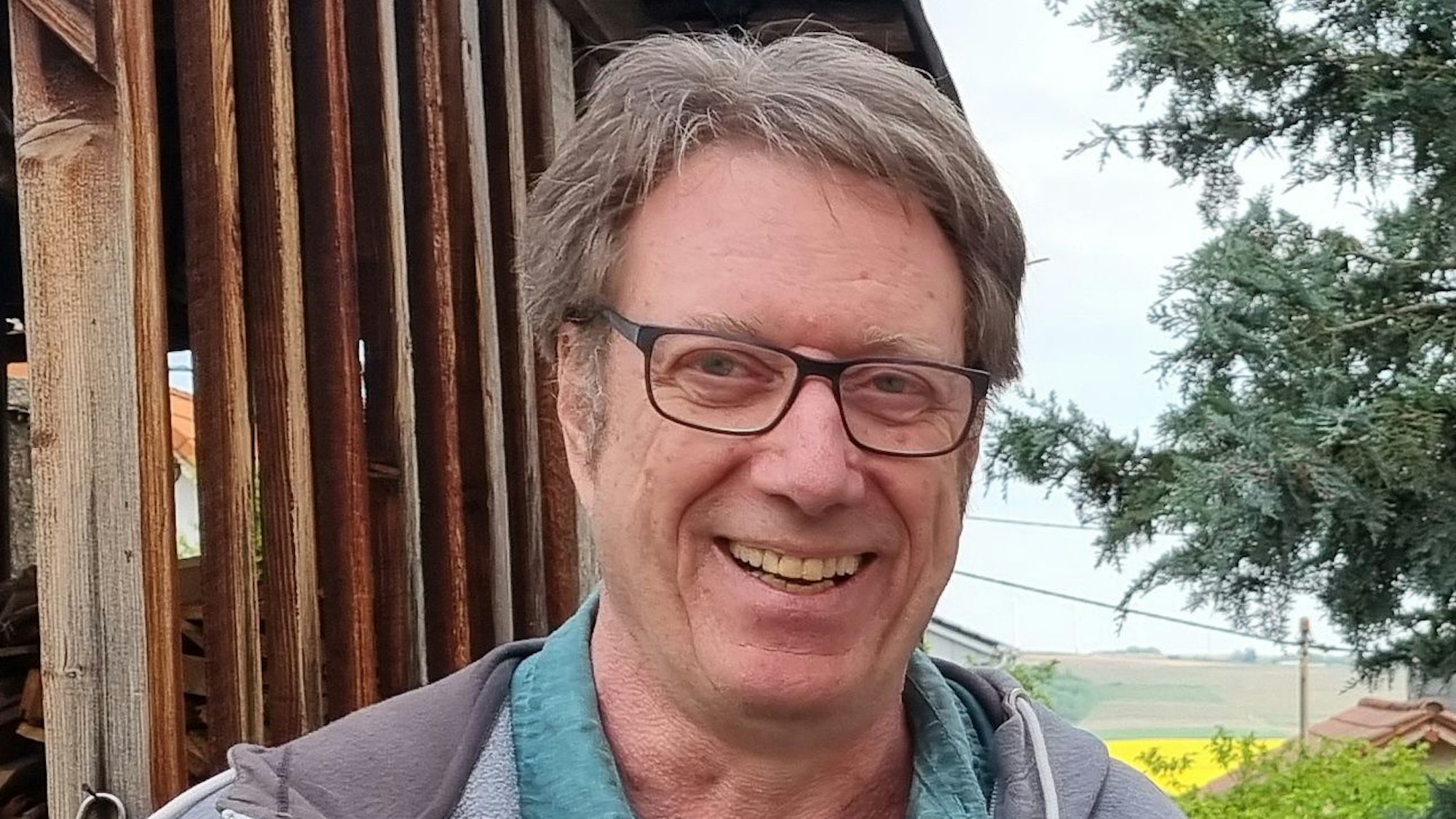 Das Bild zeigt Michael Neumann, Vorsitzender „Bürgergemeinschaft Rathenauplatz“.