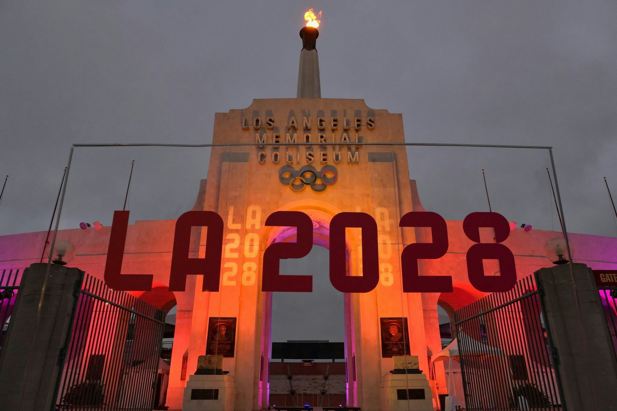Schon am ersten Wettkampftag soll es im Los Angeles Memoral Coliseum bei den Frauen um Gold über 100 Meter gehen. (Archivfoto)