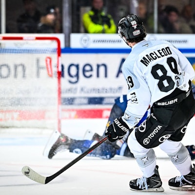 Topscorer Gregor MacLeod wird den Kölner Haien erhalten bleiben.