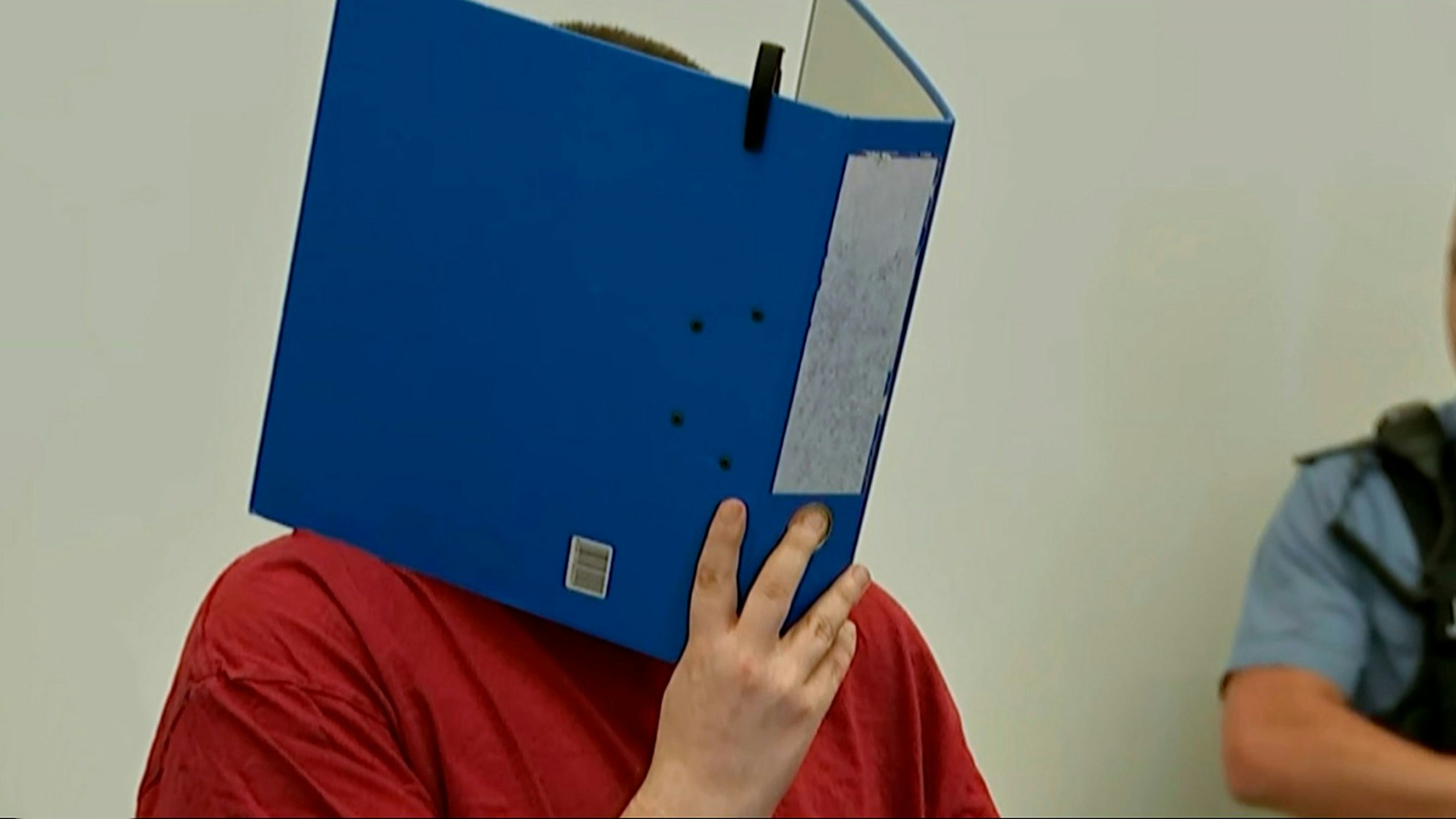 Jan P. angeklagt vor dem Landgericht Gießen.