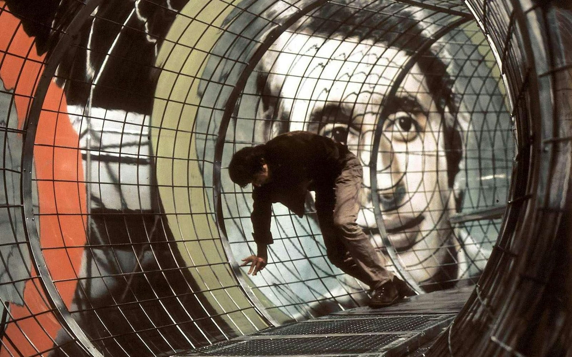 Mit dem visionären Spektakel „Das Millionenspiel“ (mit Jörg Pleva) schrieb Wolfgang Menge TV-Geschichte. (Bild: WDR)