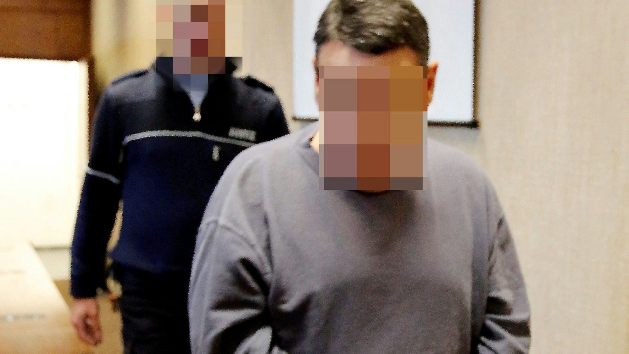 Der später wegen Mordes verurteilte Josef T. beim Prozess im Kölner Landgericht