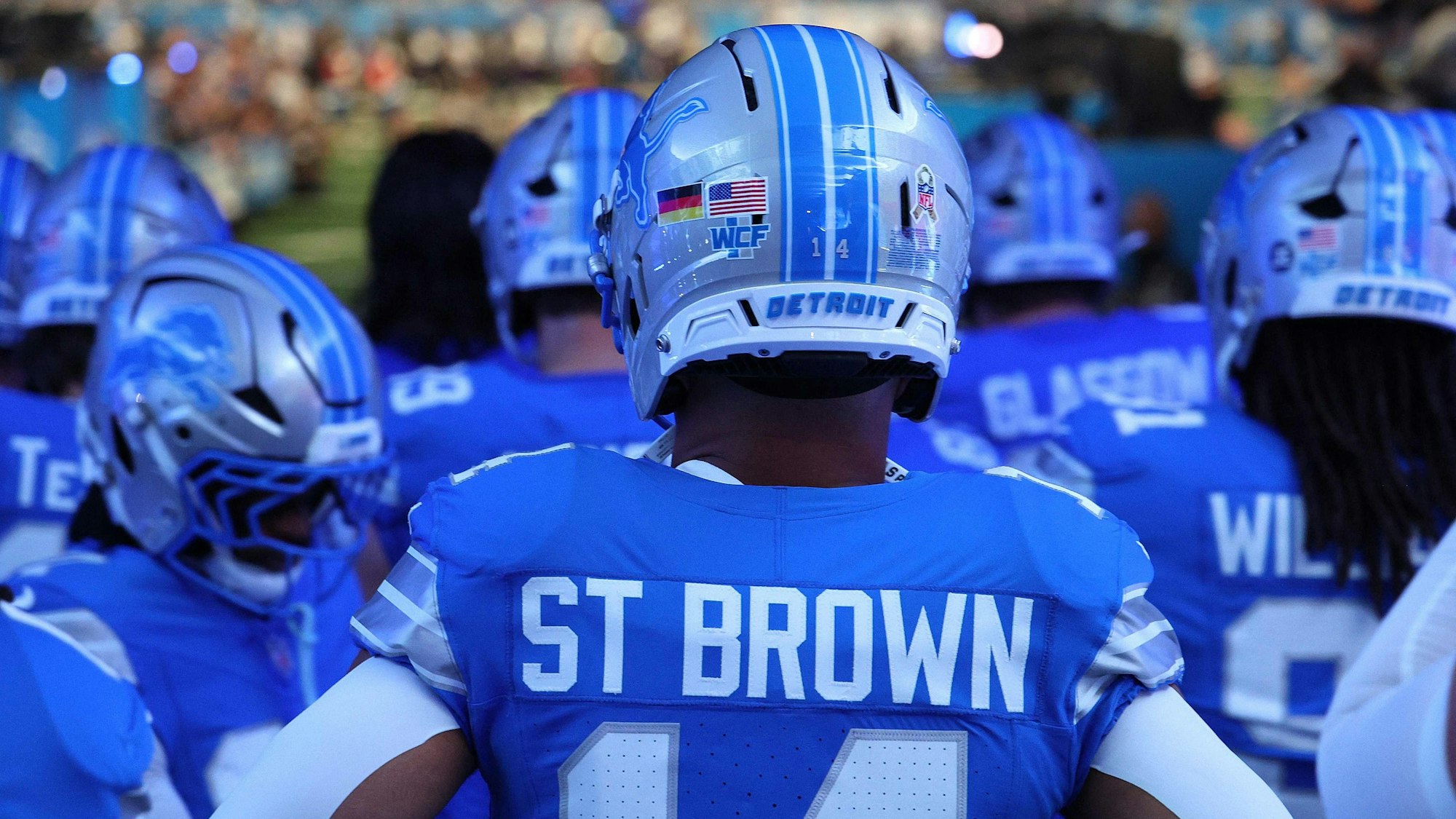 Amon-Ra St. Brown von den Detroit Lions.