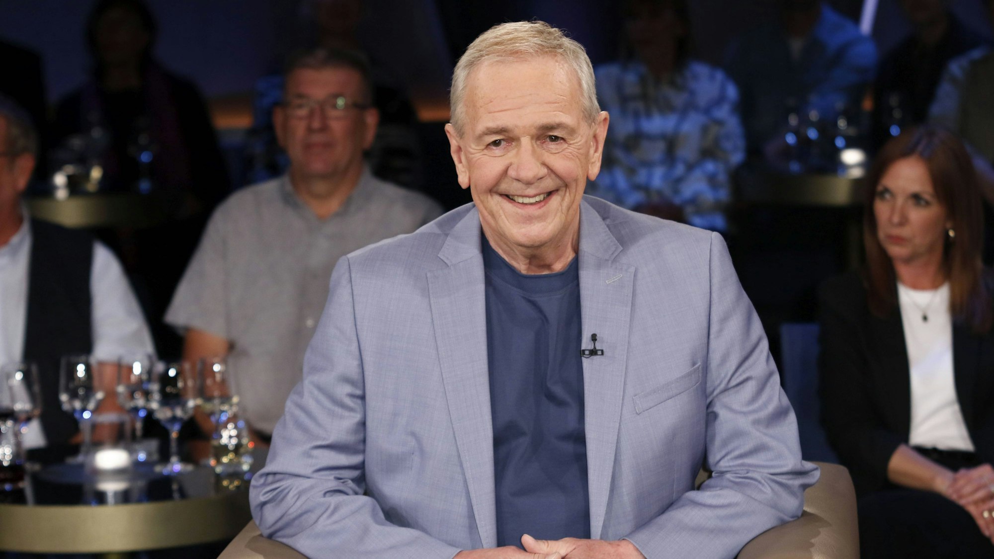 Fritz Egner bei einem Auftritt in der „NDR Talk Show“.