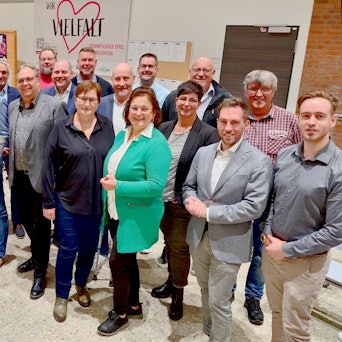 Das Gruppenfoto zeigte alle Mitglieder des neuen Gemeinderates von Blankenheim mitsamt der Bürgermeisterin.