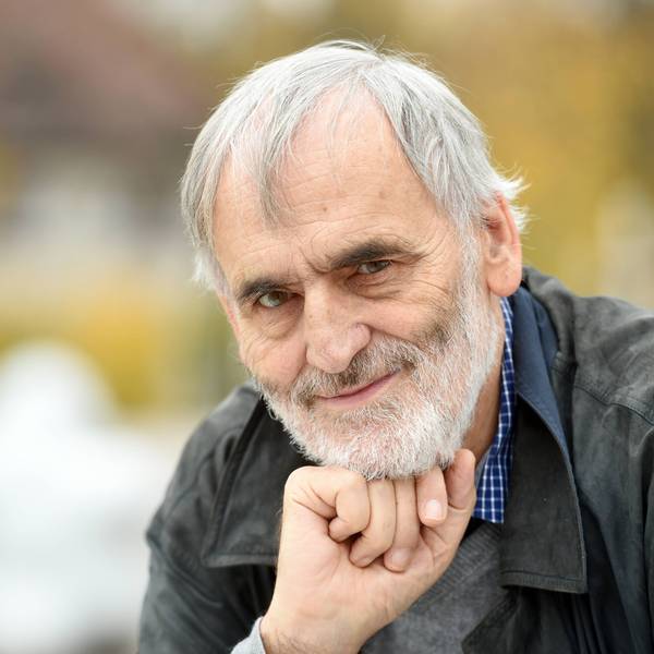 Der Komponist Helmut Lachenmann, 2015.