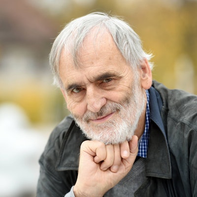 Der Komponist Helmut Lachenmann, 2015.