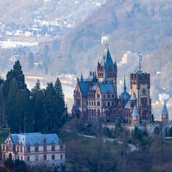 Schloss Drachenburg in Königswinter im Siebengebirge.
