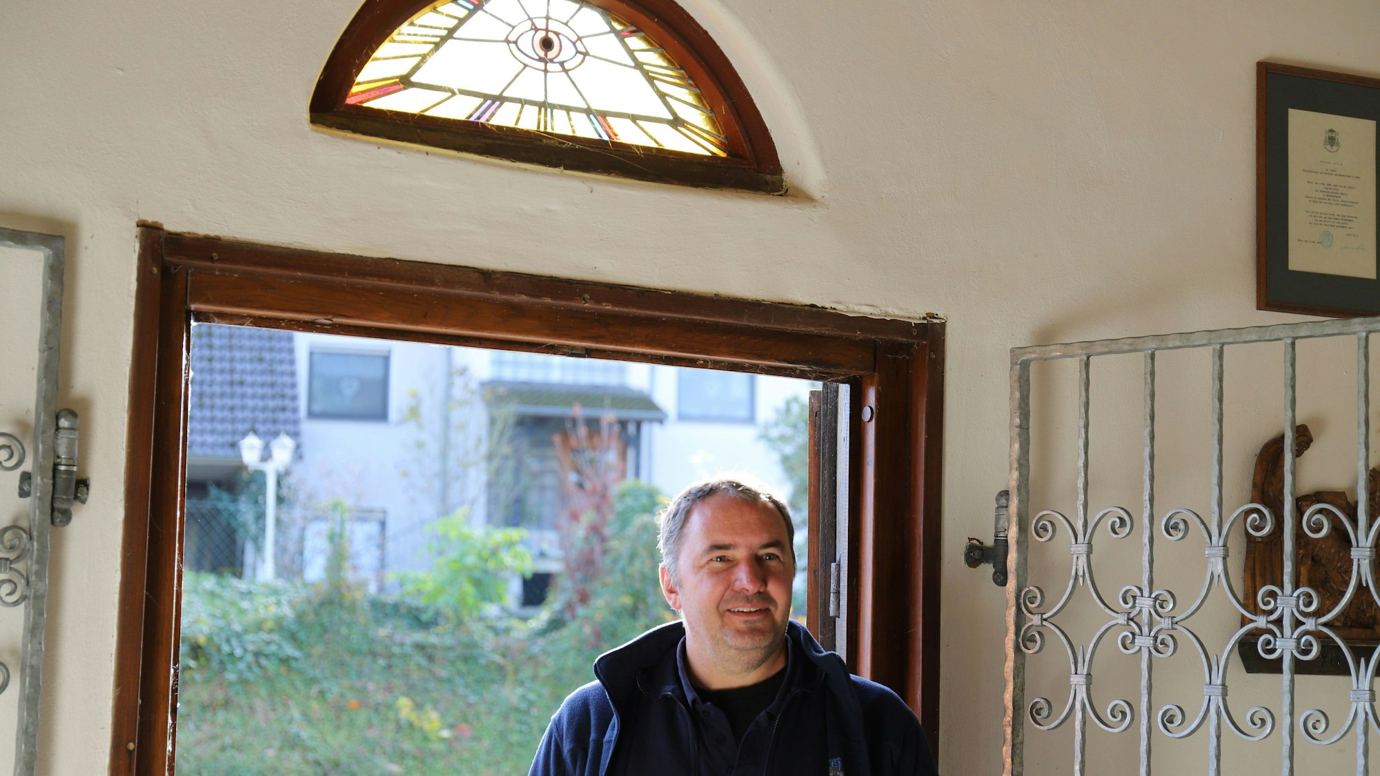 Theo Jakobs, seit Anfang 2025 1. Vorsitzender, hat in der Kapelle geheiratet.