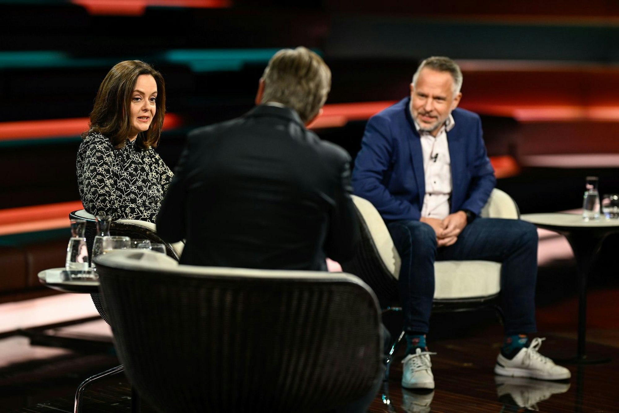 Journalistin Julia Löhr kritisierte am Donnerstagabend die Wirtschaftspolitik der Bundesregierung scharf. (Bild: ZDF / Markus Hertrich)