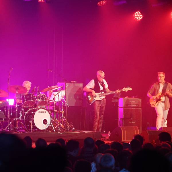 Simon Oslender (Tasten, v.l.), Steve Gadd (Schlagzeug), Will Lee (Bass) und Bruno Müller (Gitarre) sind derzeit zusammen auf Tour.