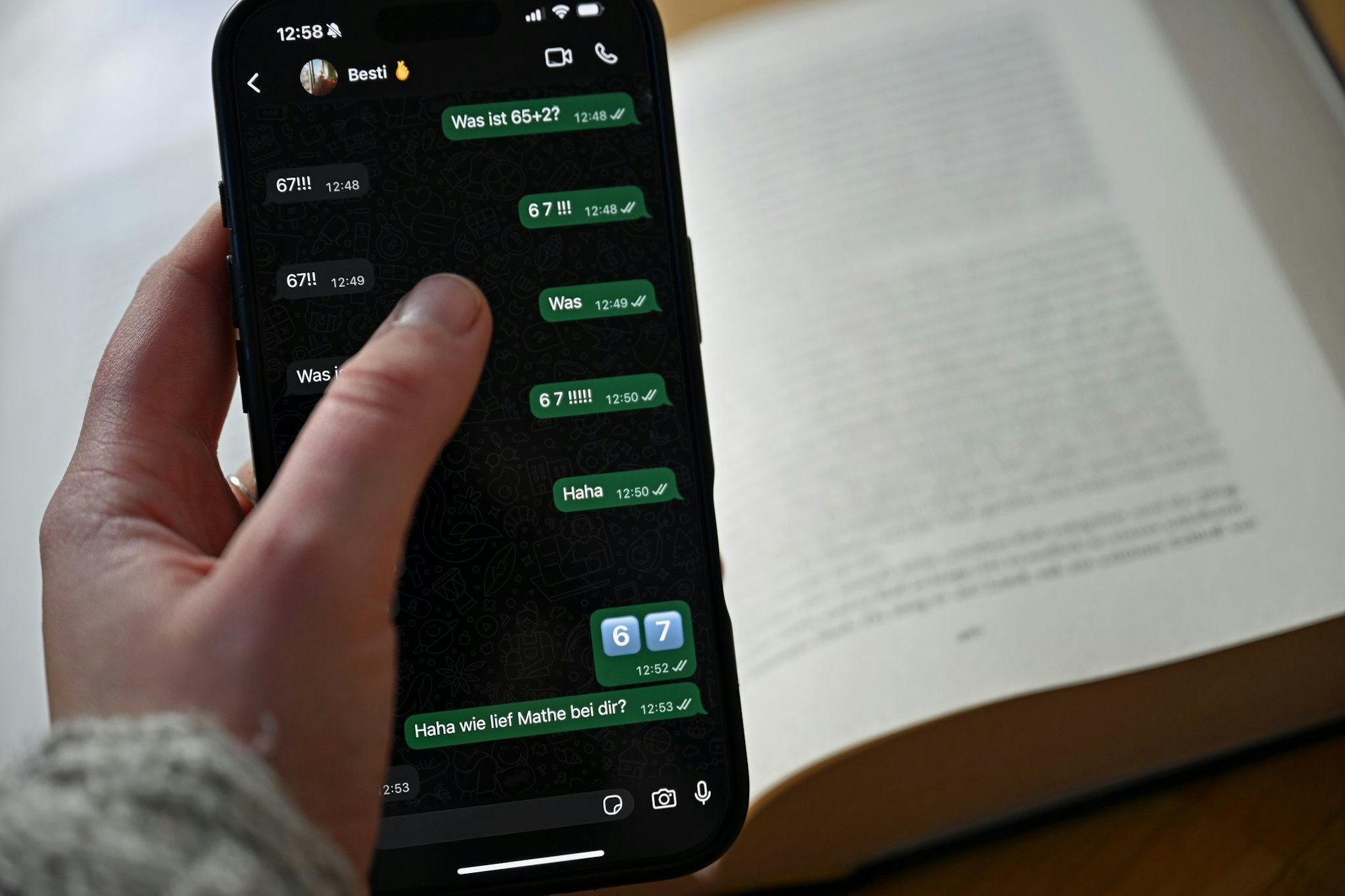 Was die Zahlenkombi genau ausdrücken soll, ist vielen ein Rätsel (Symbolbild).