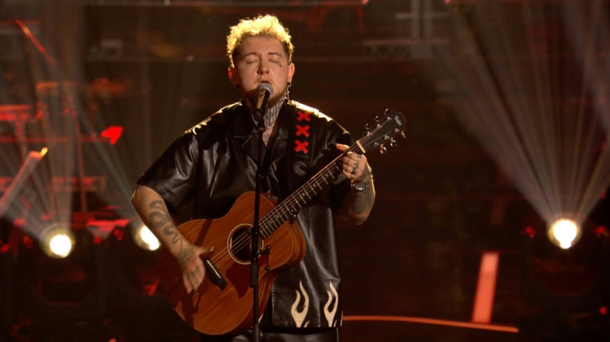 Louk (Team Nico) besteht mit „You've Got The Love“ gleich drei Kampfansagen. (Bild: Joyn)