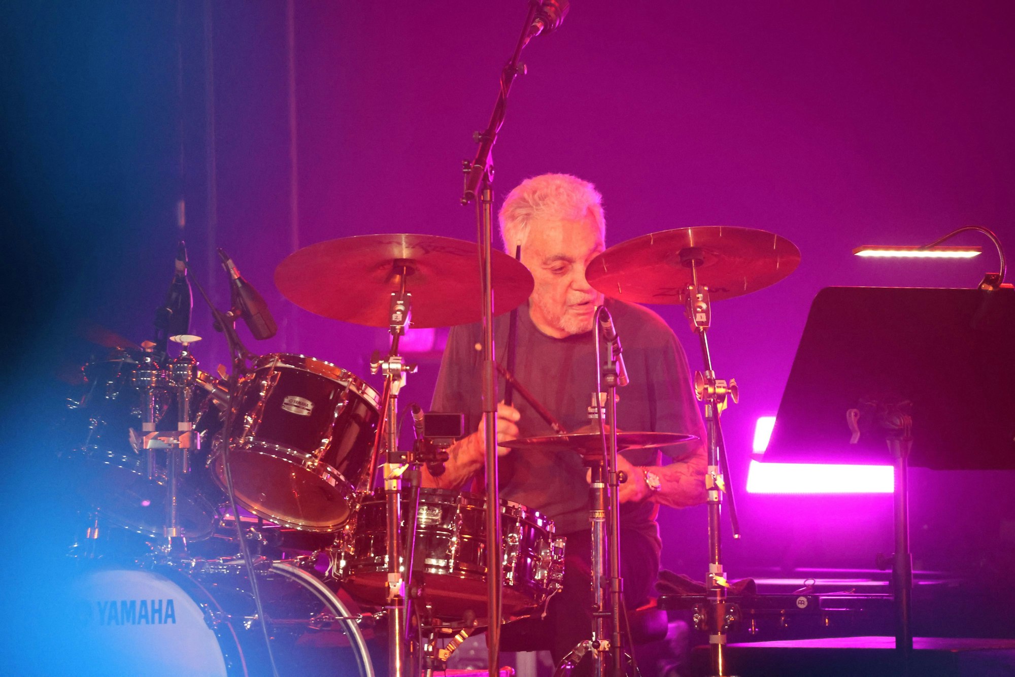 Schlagzeuger Steve Gadd ist regelmäßig zu Gast bei den Leverkusener Jazztagen.