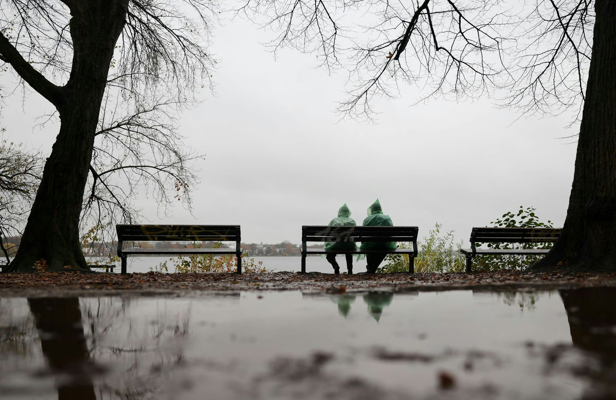 Erstmal ist Schmuddelwetter angesagt.