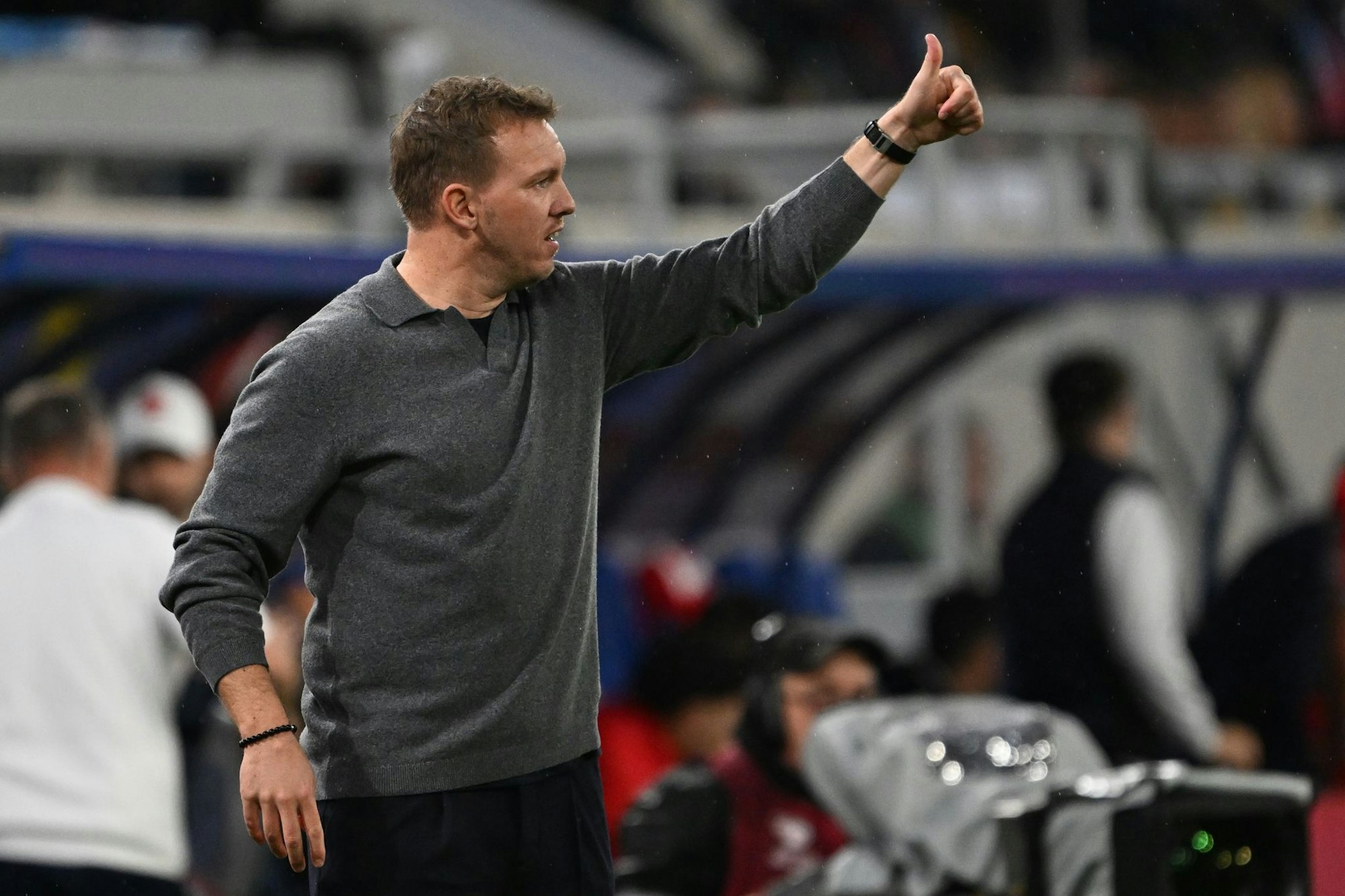 Julian Nagelsmann bereitet sein Team auf die Slowakei vor.