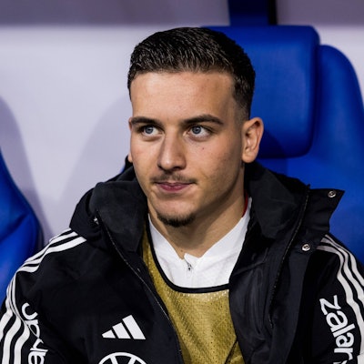 FIFA World Cup, WM, Weltmeisterschaft, Fussball UEFA Qualifiers: Luxembourg - Deutschland 14.11.2025 Said El Mala Deutschland, 14 auf der Bank vor dem Spiel FIFA World Cup UEFA Qualifiers: Luxembourg - Deutschland Luxembourg, Stade de Luxembourg, 14.11.2025 *** FIFA World Cup UEFA Qualifiers Luxembourg Germany 14 11 2025 Said El Mala Germany, 14 on the bench before the match FIFA World Cup UEFA Qualifiers Luxembourg Germany Luxembourg, Stade de Luxembourg, 14 11 2025 Copyright: xBEAUTIFULxSPORTS/Wunderlx