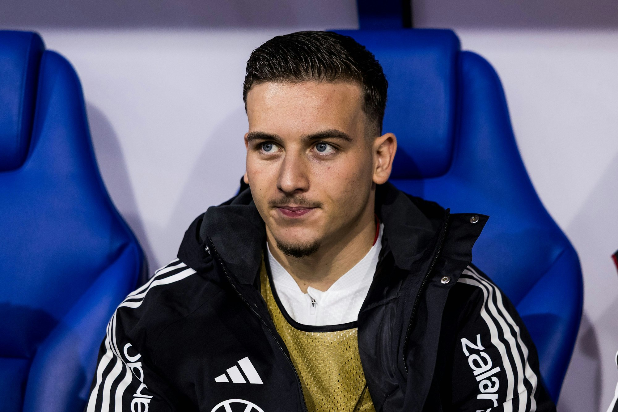 FIFA World Cup, WM, Weltmeisterschaft, Fussball UEFA Qualifiers: Luxembourg - Deutschland 14.11.2025 Said El Mala Deutschland, 14 auf der Bank vor dem Spiel FIFA World Cup UEFA Qualifiers: Luxembourg - Deutschland Luxembourg, Stade de Luxembourg, 14.11.2025 *** FIFA World Cup UEFA Qualifiers Luxembourg Germany 14 11 2025 Said El Mala Germany, 14 on the bench before the match FIFA World Cup UEFA Qualifiers Luxembourg Germany Luxembourg, Stade de Luxembourg, 14 11 2025 Copyright: xBEAUTIFULxSPORTS/Wunderlx