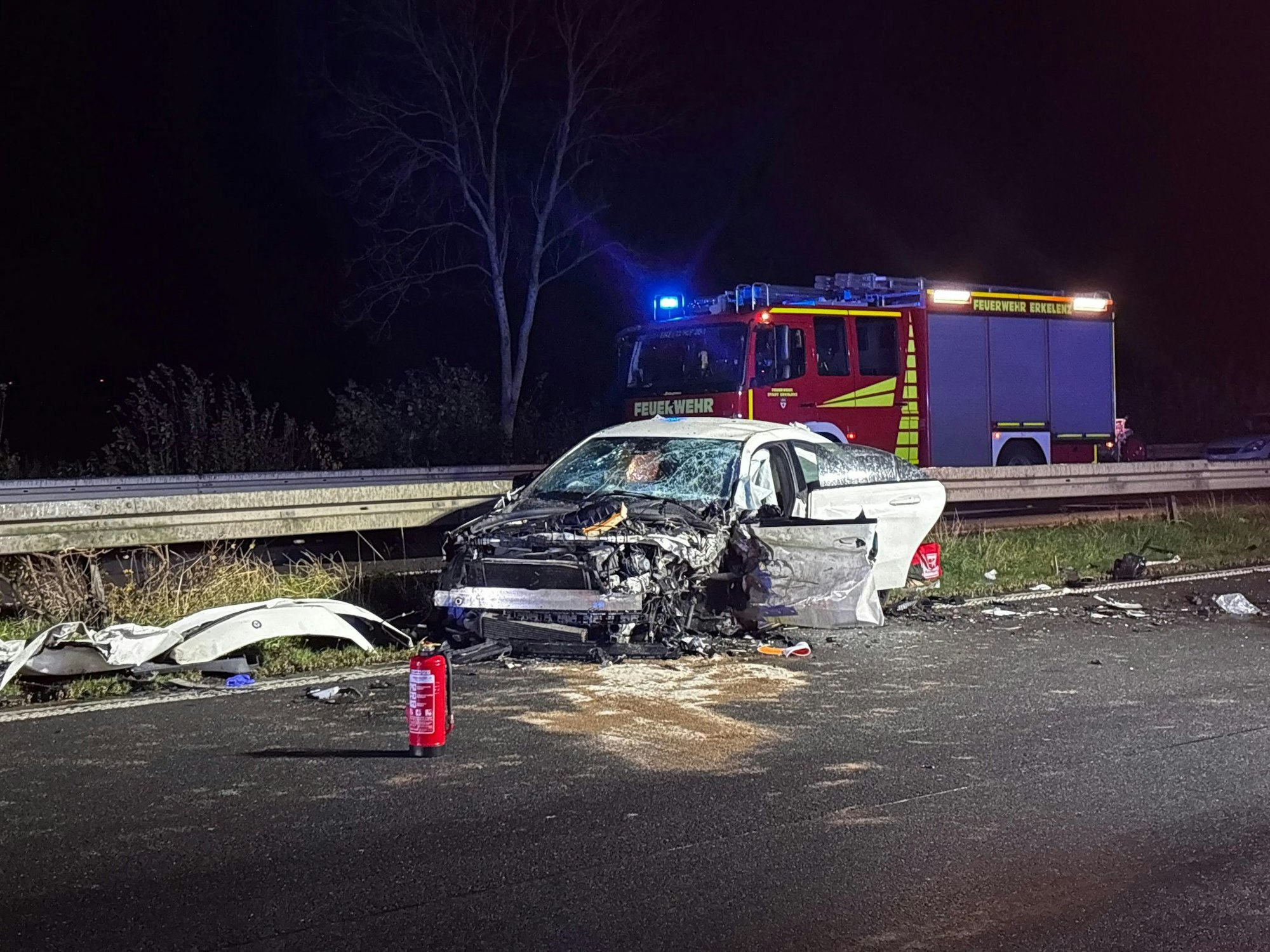 Tödlicher Unfall mit Geisterfahrer auf der A46.