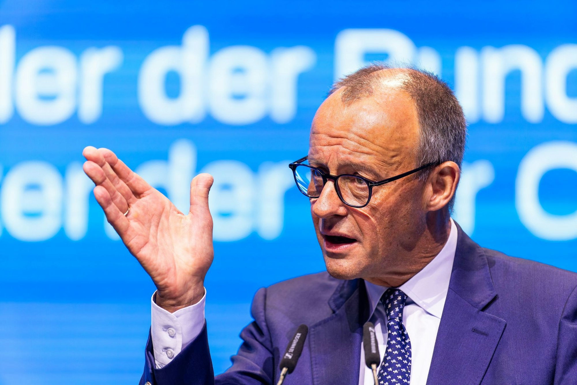 Redete dem Parteinachwuchs nicht gerade nach dem Mund: Bundeskanzler Friedrich Merz (CDU).