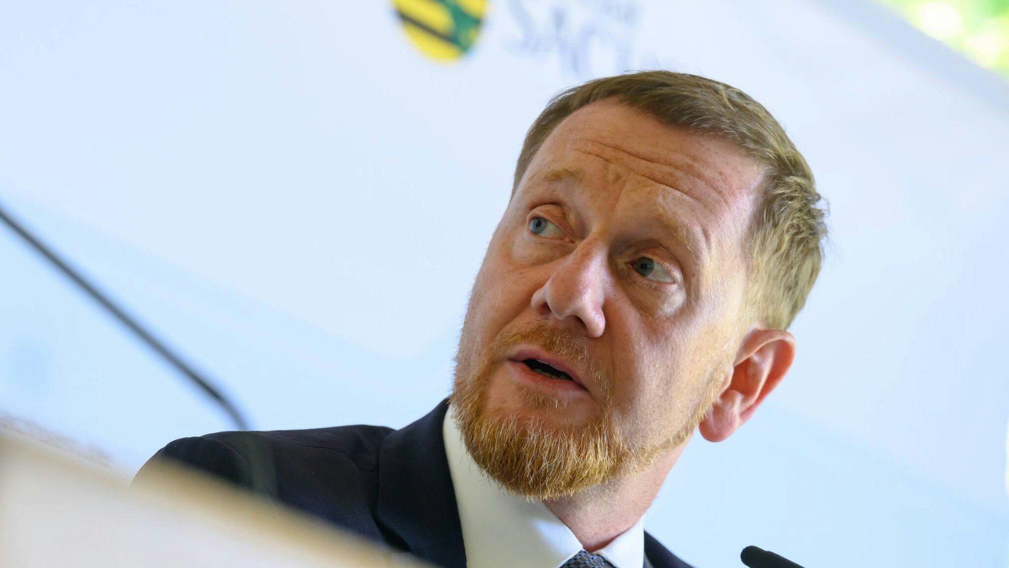 Vorschlag mit Konfliktpotenzial: Michael Kretschmer spricht sich für Gaslieferungen aus der Russischen Föderation aus.