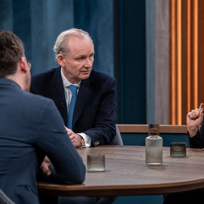 Ferdinand von Schirach und Ricarda Lang waren bei Caren Miosga zu Gast.