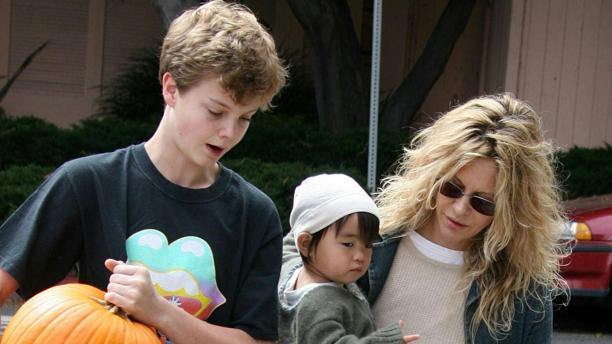Meg Ryan mit ihren Kindern Jack und Daisy.