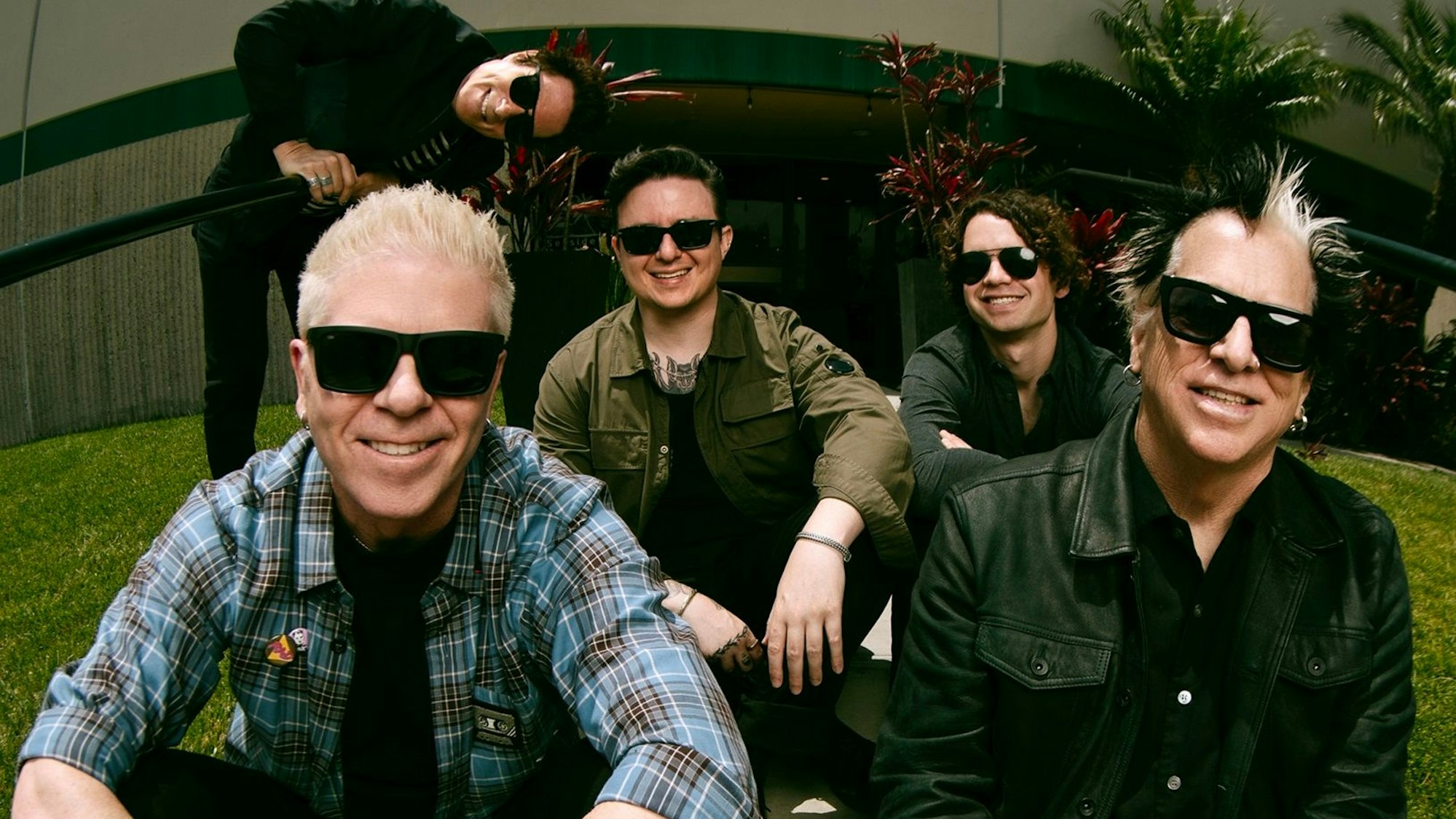 Das Bild zeigt die US-Punkrockband The Offspring. Foto: IMAGO/Berlinfoto