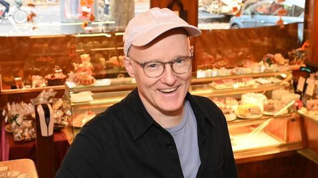 Peter Licht im Kölner Café Wahlen.