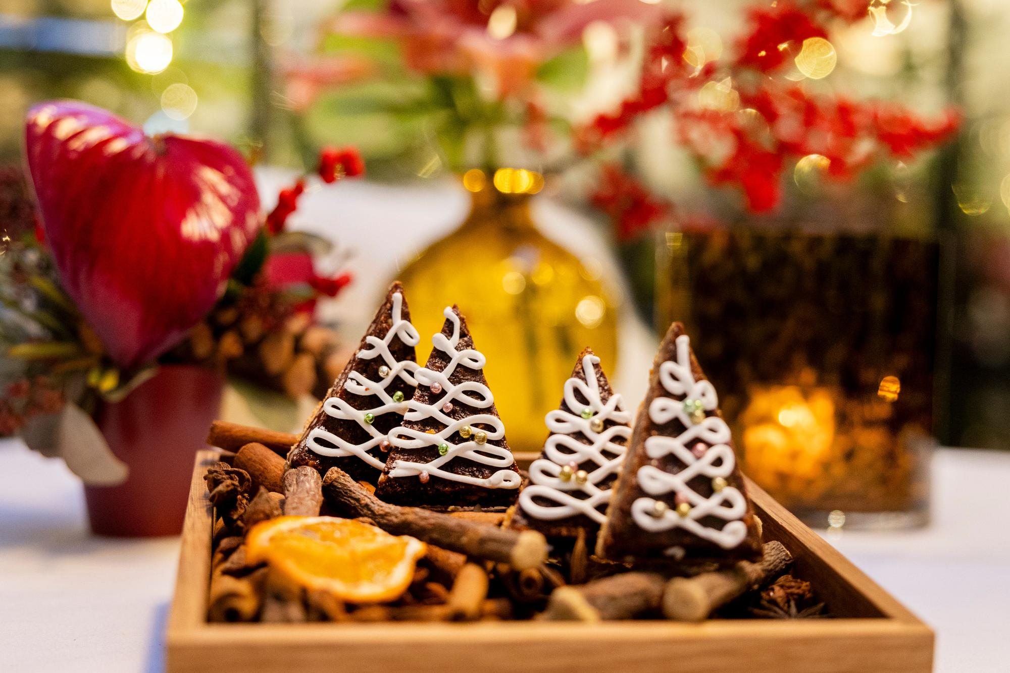 Weihnachtsbaum-Ecken