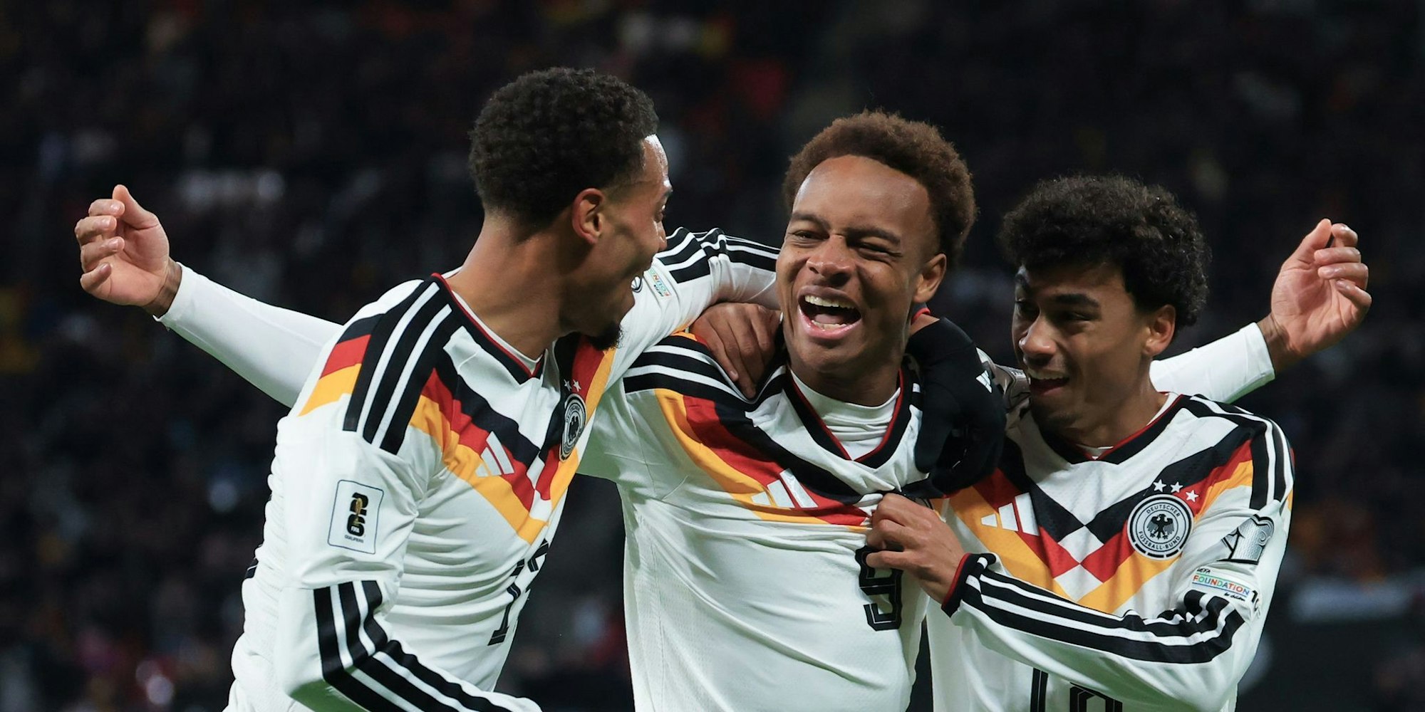 Die Deutsche Nationalmannschaft qualifiziert sich für die WM: Der 6:0-Sieg gegen die Slowakei sicherte Deutschland den Platz bei der Fußball-Weltmeisterschaft.