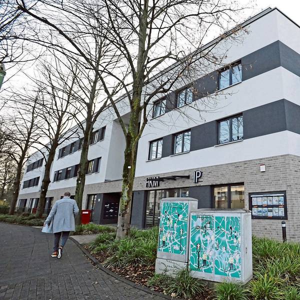 HKM-Sitz an der Oulustraße/Ecke Gezelinallee in Schlebusch