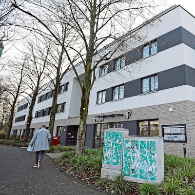 HKM-Sitz an der Oulustraße/Ecke Gezelinallee in Schlebusch