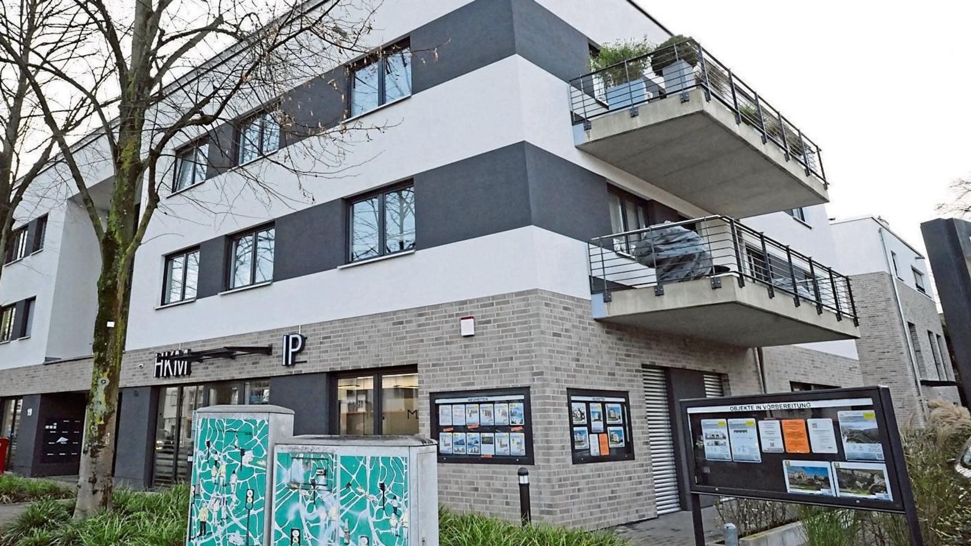 HKM-Sitz an der Oulustraße/Ecke Gezelinallee in Schlebusch
