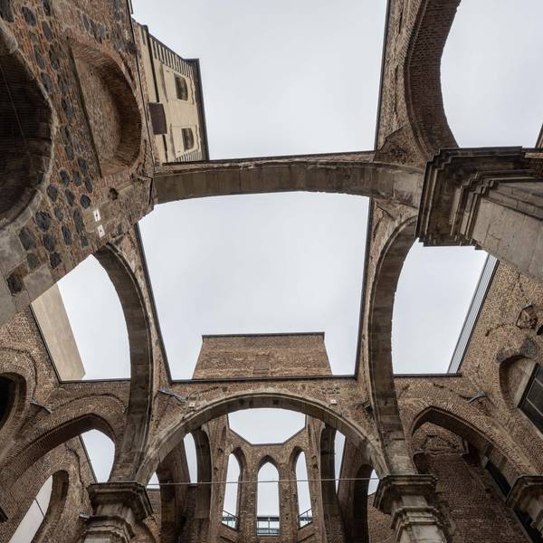 14.11.2021, Köln: Kirchenruine Alt St. Alban. Viaculturalis. Foto: Uwe Weiser