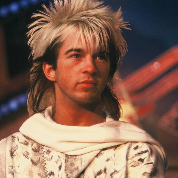Limahl bei einem Auftritt.