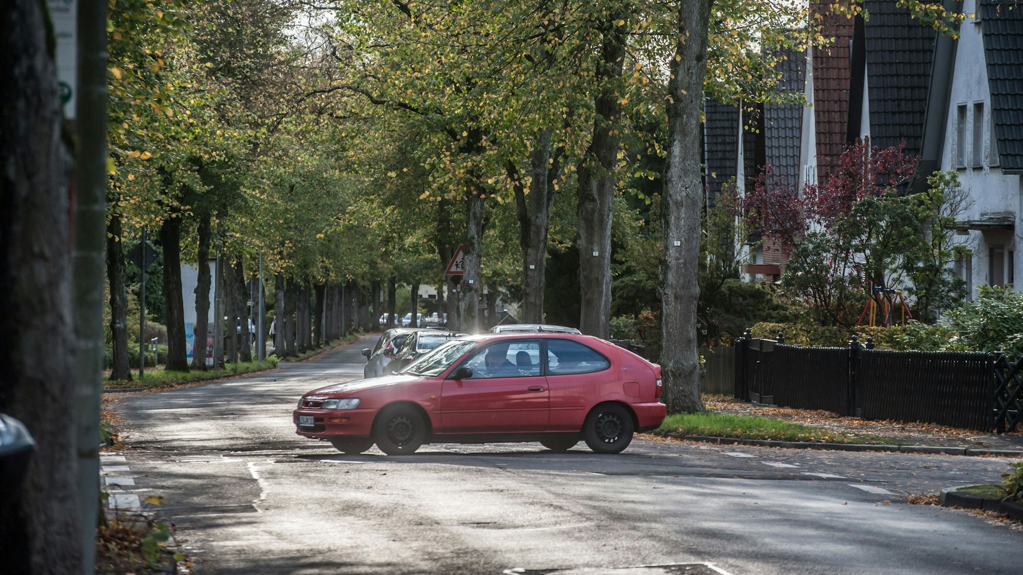 Die Arbeiten an der Saarstraße beginnen am Montag, 24. November 2025. (Archivfoto)
