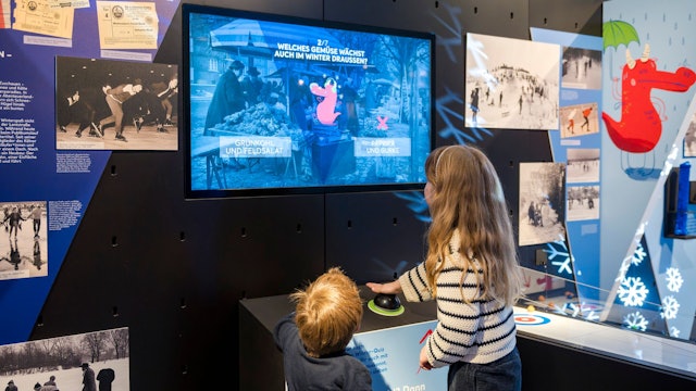 Blick in den Open Space des Kölnischen Stadtmuseums