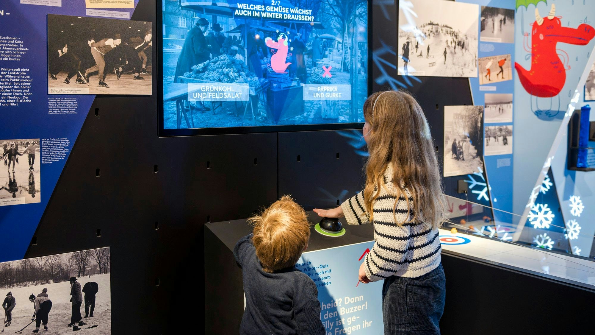 Blick in den Open Space des Kölnischen Stadtmuseums