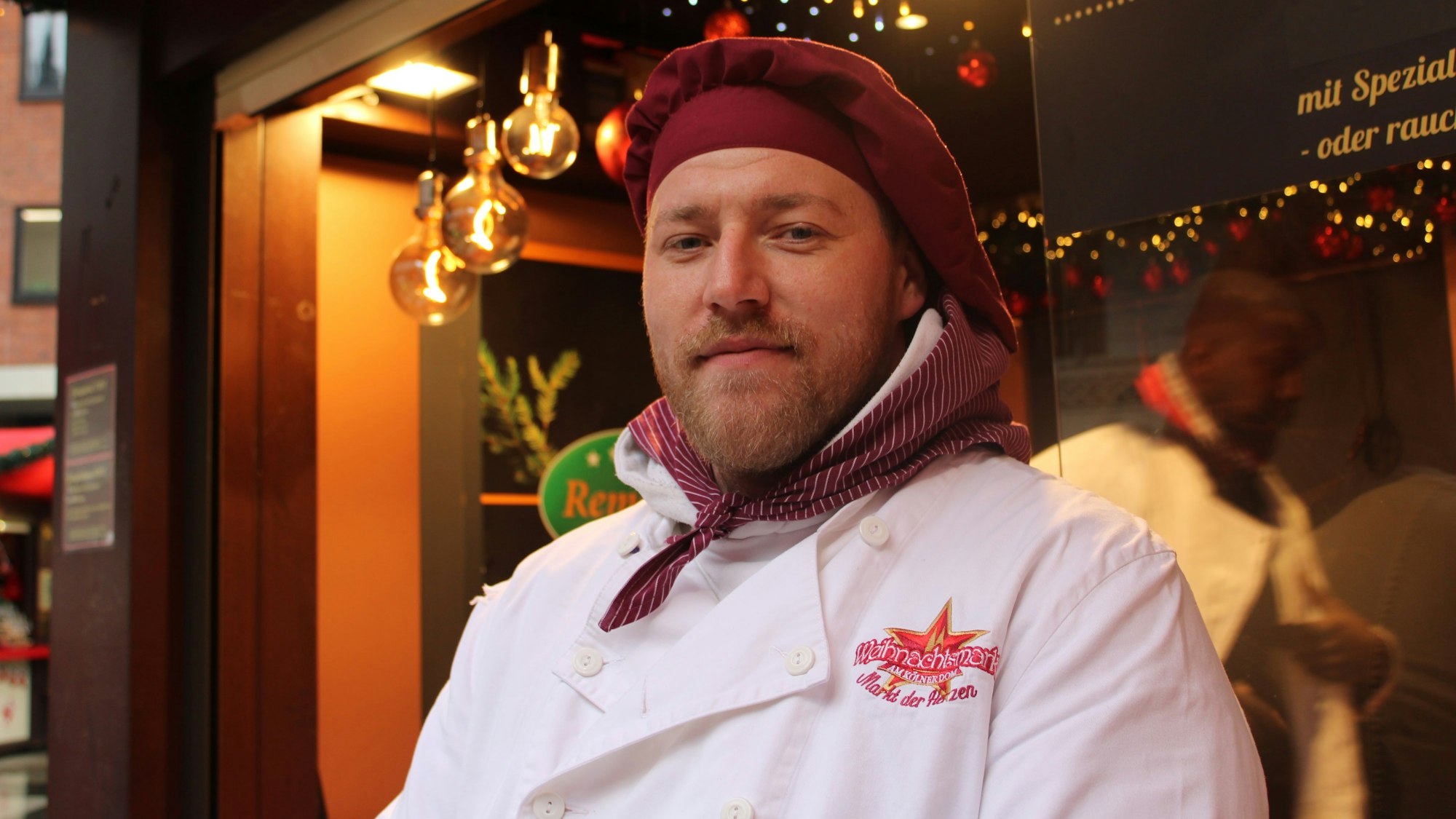 Weihnachtsmärkte: Wie sicher fühlen sich Besucher? Marvin Liebe (32) Schausteller