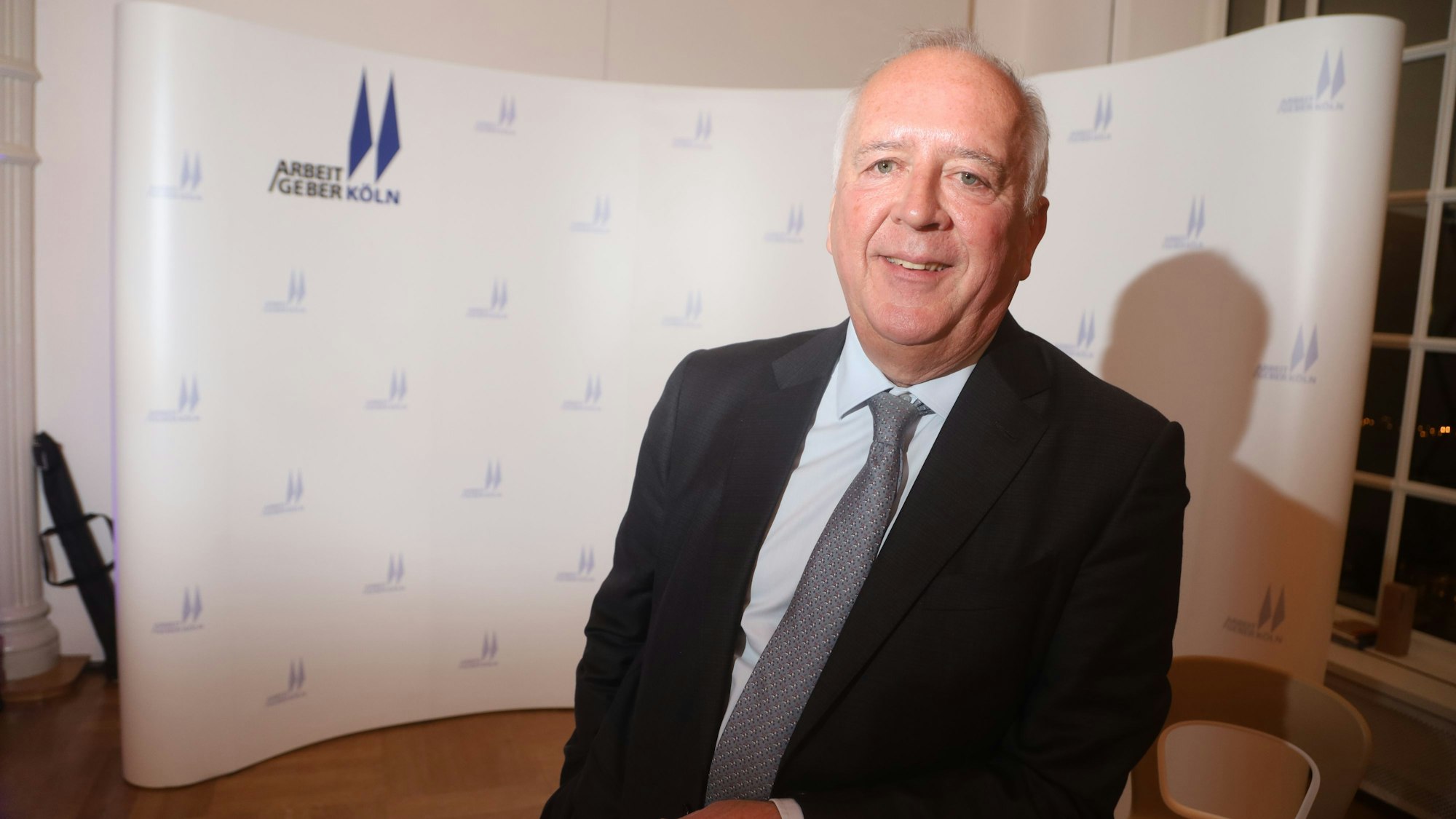 19.11.2025, Köln: Gunnar Herrmann ist Vorstandsvorsitzender des Verbands Arbeitgeber Köln. Arbeitgebertag 2025 tage nun in der Flora. Foto: Arton Krasniqi