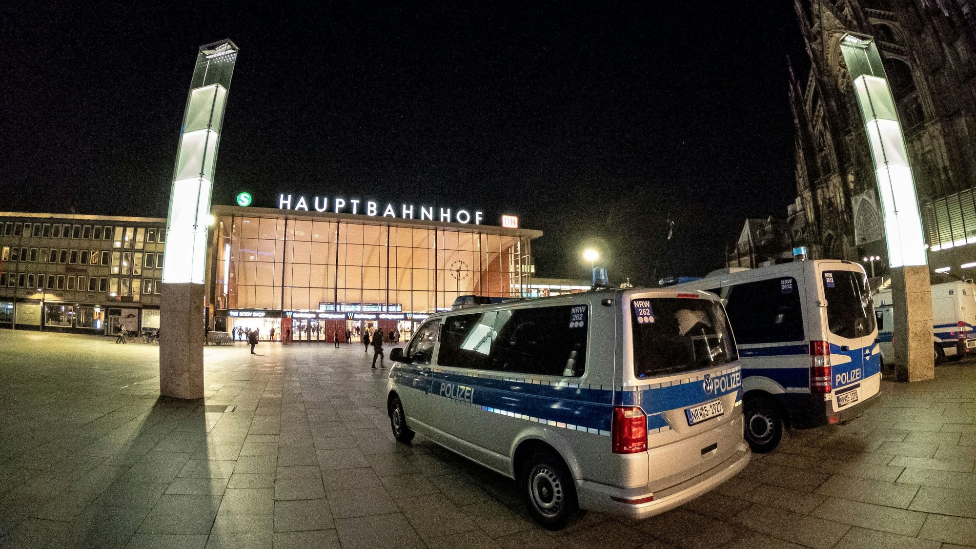 Polizeieinsatz am Hauptbahnhof