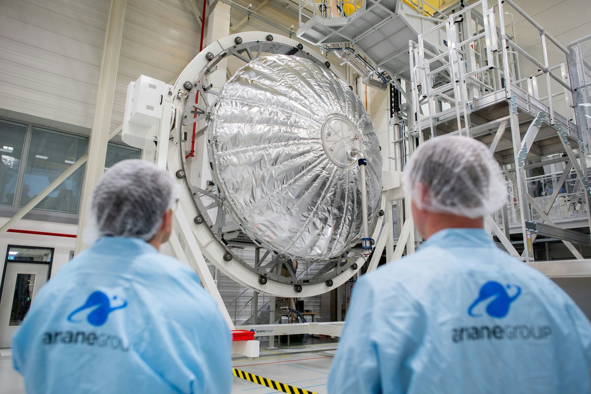 Am Bremer Standort der ArianeGroup wird die Oberstufe der Trägerrakete gebaut und integriert.