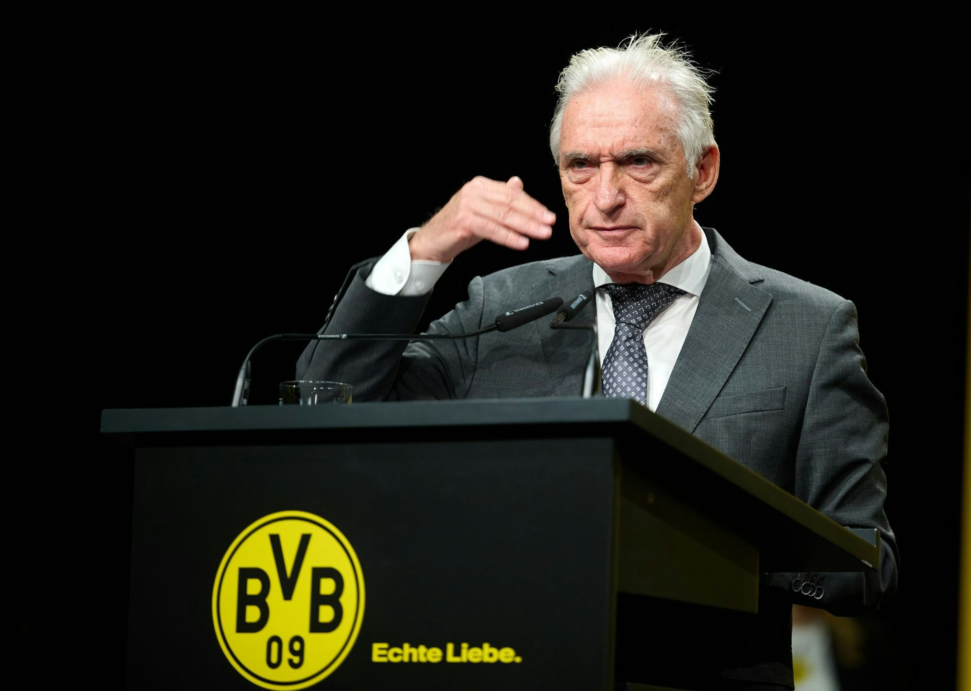 Das Verhältnis von BVB-Präsident Lunow und Watzke ist belastet.