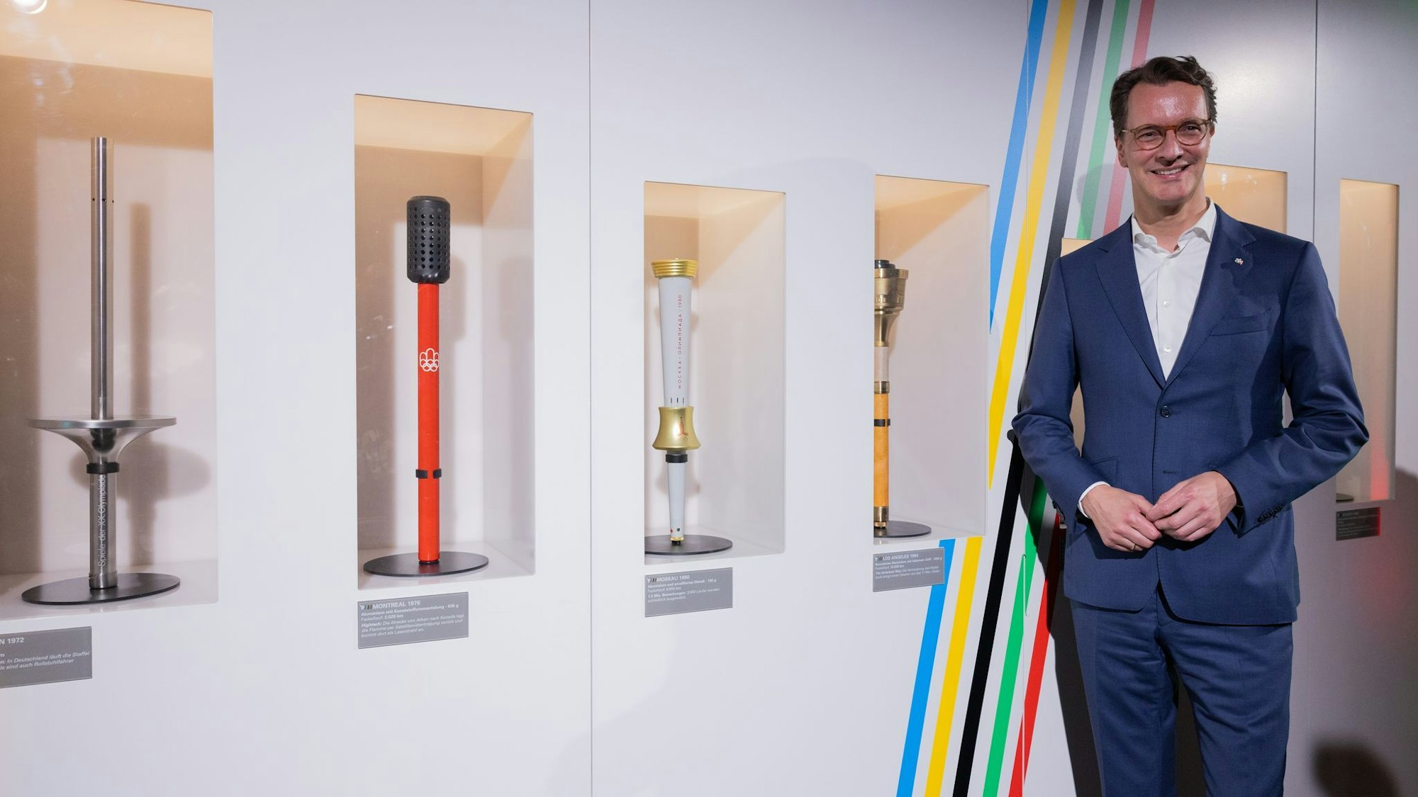 Wirbt für Olympische und Paralympische Spiele in NRW: Ministerpräsident Hendrik Wüst (CDU). (Archivfoto)