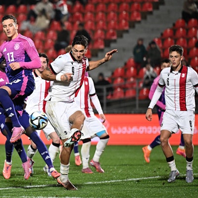 Said El Mala spielte nach seinem Kurzbesuch in Julian Nagelsmanns A-Elf am Dienstagabend in Tiflis gegen Georgien und bereitete ein Tor vor.