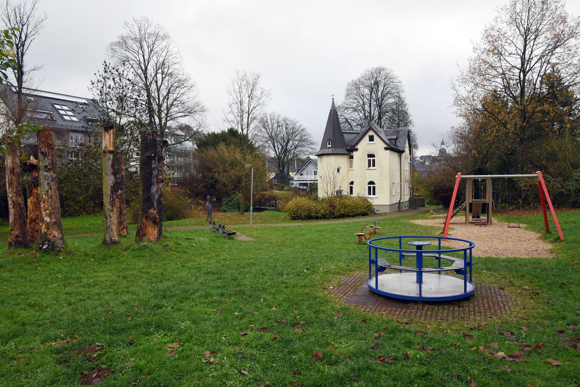 Direkt an den historischen Ortskern grenzt der Park Plietz, der jetzt aufgewertet werden soll.