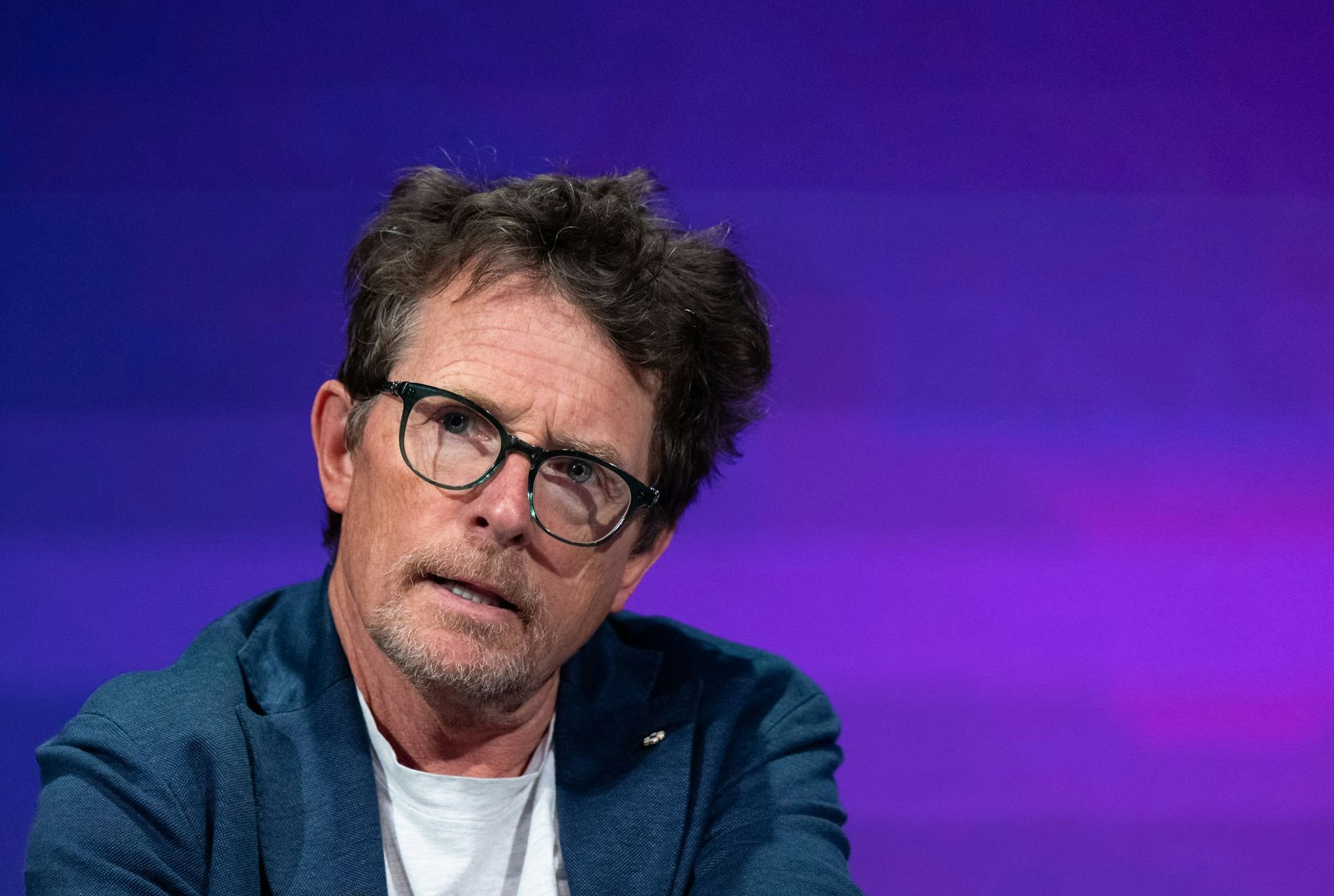 Der an Parkinson erkrankte Hollywoodstar Michael J. Fox (64) lobt seinen Schauspiel-Kollegen Harrison Ford (83) und dessen Fürsorglichkeit beim gemeinsamen Dreh der Serie «Shrinking». (Archivbild)