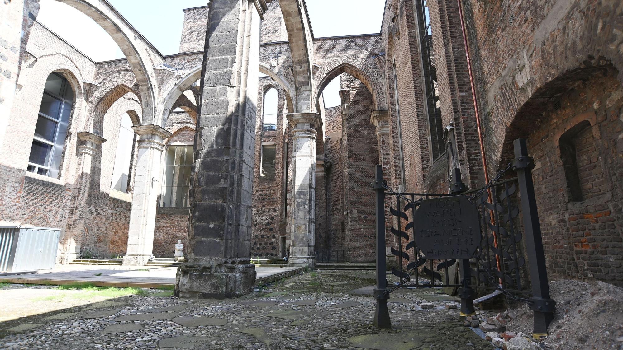 Die Gedenkstätte St. Alban.