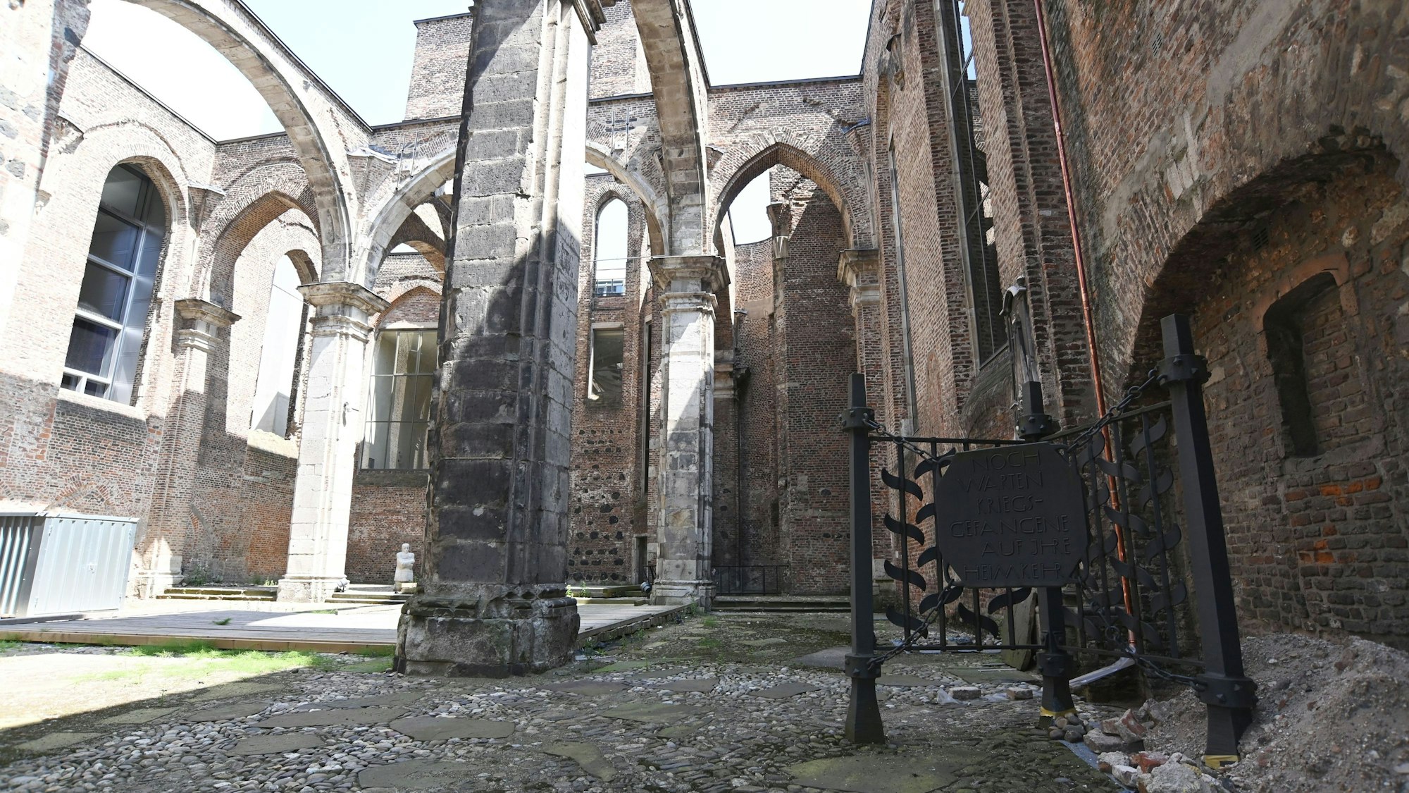 Die Gedenkstätte St. Alban.